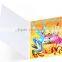 Custom DIY christmas greeting card with refreshing style,programmable singing happy birthday musical greeting card