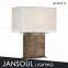 Classic design best wooden table lamp for villa