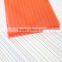 China manufacturer 25mm rich colors 5-wall X-structure polycarbonate hollow sheet for roofing,