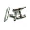 Factory supply Stainless steel bulk Cufflinks brand logo cufflinks blanks logo