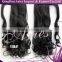 women fashion hair ponytail, fashion design synthetic ponytail,black color