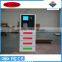 No MOQ coin operated 4 digital lockers wall mount cell phone charging station APC-04A
