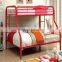 Modern Simple Design Single Size Metal Kids Bunk Bed With Stairs