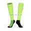 Wholesale top sale fluo green bulk soccer socks
