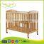 WBC-18A australian wooden comfortable softtextile baby cot bed prices