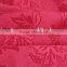 Red or Green leaf Nylon Spandex Jacquard Mesh Fabric