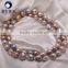 multi color fresh water 13-15mm fireball baroque pearl strand for wholesale