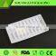 Blister process white color plastic ampoule vial packing trays