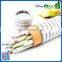 High quality recyclable 3.5 inch newspaper color pencils for gift