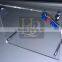 Clear Acrylic photo frame/tabletop picture frame with advertising screw
