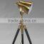 2015 Decorative iron tripod floor lamps/lights with UL