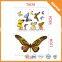 01-0348 Wholesale goods from china cloud wall stickers 12 3d butterfly wall stickers dandelion
