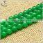 6mm/10mm Round Gemstone Green Malaysian Jade Beads Strand Jewelry Making Beads