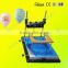 Single color silk screen printing machine with micro registration