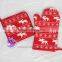 Christmas wholesale kitchen pot holder and funny oven glove