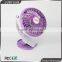 2016 fashion mini USB portable fan rechargeble