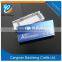Good quality with LOGO plastic reusable name badge