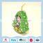 Small tree shape tin box with string for Christmas decoration