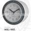 High quality classic round alarm clock with a nightlight function