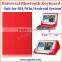 Tablet PC Universal bluetooth keyboard with leather case for Android Win IOS system bluetooth 3.0