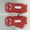 High quality led plastic handpress flashlight with customized logo