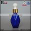 new product 20ml blue glass bottle pump glass bottle