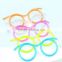 Bendable Shape-able Silly Glasses Drinking plastic Straw with mustache                        
                                                Quality Choice