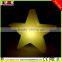 holiday lighting PE plastic star shape lamp/led night light for Christmas decoration