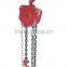 Manual Chain Hoist, 2000 lbs, Lift 10 feet