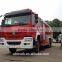 Heavy duty watering truck Howo fire truck fire engine 8000Liter water and foam tank howo fire-fighting truck