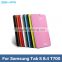 Hot sale original 3 folded Flip Leather stand case cover for Samsung T700Tablet