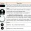 DC12-24V 18A 3 Channel Single Color Dimmer Touch Remote Dimmer