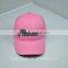 Custom 100% Cotton 6 Panel Baseball Caps Hats With 3D Embroidery Logo