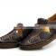 2016 summer height increasing genuine leather men sandals