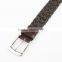 2016 New style leather anderson mesh belt with pin buckle