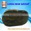 Elegant black PVC zipper Pouch bag for Cosmetics