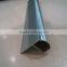 Durable aluminum extrusions 6063 6061 t5 t6 for window and door in anodize silver
