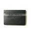 Embossed Logo Leather Credit Card Holder