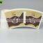 custom print paper cup fan