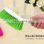 Good design non-slip rubber grip clothes bed cabinet sofa cleaning brush/handheld dust removing brush