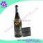 wine bottle metal label