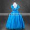 2015 factory direct elegant baby girl Princess dress long style sleeveless cheaper cinderella brand girls dresses