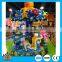  China new product fiberglass 6 seats mini carousel for sale