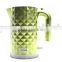 1.7L Diamond design green electric water kettle