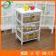 Side Wall Vertical Living Room Drawer Storage Cabinets