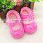 0-18 Months Infant Prewalker Toddler Girls Kid Bowknot Soft Anti-Slip Crib Shoes