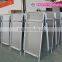Outdoor portable moving kiosk billboard poster stand double sided