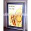 Hot cakes clear acrylic led frames edge lit wall mounted sign