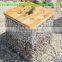 galvanized+PVC coated gabion/gabion baskets for sale/gabion wall price
