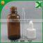 trade assurance e liquid empty 30ml glass dropper bottles with child&tamper evident cap